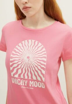 TOM TAILOR Denim Mit PrintT-Shirt Con StampaFresh Pink Donna T-shirt E Top TO721D13I-J11 -Tom Tailor 002626c8389940a0b0e9e21e0b056f6b