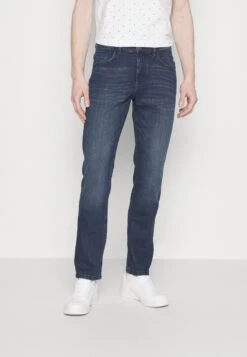 Tom Tailor MarvinJeans A SigarettaClean Dark Stone Blue Denim Uomo Jeans TO222G0B1-K14