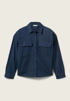 Tom Tailor Loose Fit CamiciaBlue Denim Donna Camicie E Bluse TO221E13P-K11 -Tom Tailor 00830ad658f54d9c917fbba285132939