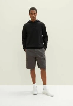 Tom Tailor Shorts - Tarmac Grey -Tom Tailor 015f3e60115c42cf906dc1ab2c78acf0