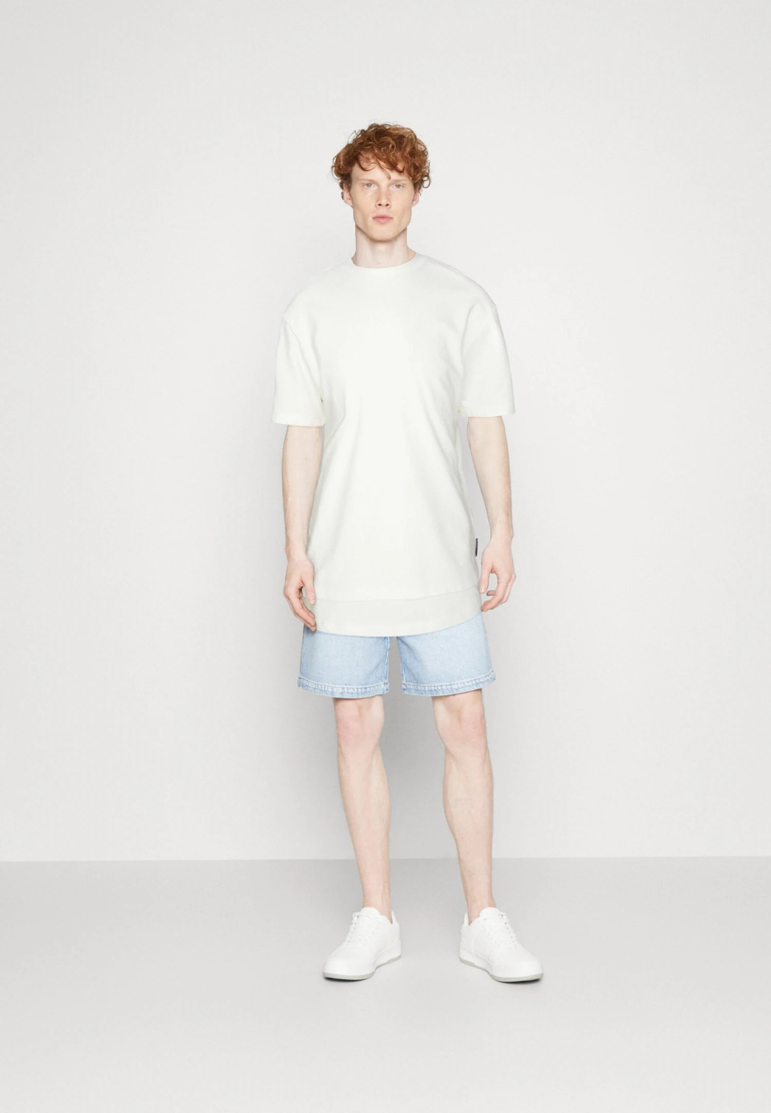 TOM TAILOR Denim T-Shirt BasicWool White Uomo T-shirt E Polo TO722O1AO-A11 4 TOM TAILOR Denim T-Shirt BasicWool White Uomo T-shirt E Polo TO722O1AO-A11 - immagine 2