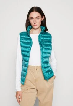 Tom Tailor Ultra Lightweight VestSmanicatoEver Green Donna Giacche E Blazer TO221U08D-L11 -Tom Tailor 026f3416db3e42e9b75027ba50a0c0c5