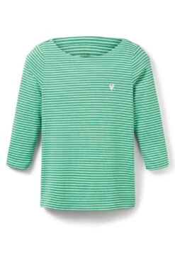 Tom Tailor Gestreiftes Mit 3/4 ArmMaglietta A Manica LungaGreen OffwhiteThin Stripe Donna T-shirt E Top TO221D1HM-M11 19 Tom Tailor Gestreiftes Mit 3/4 ArmMaglietta A Manica LungaGreen OffwhiteThin Stripe Donna T-shirt E Top TO221D1HM-M11 -Tom Tailor 02a8afad326441f6880785b73cff666c