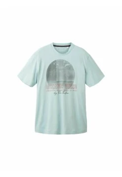 Tom Tailor Mit FotoT-Shirt Con StampaDusty Mint Blue Uomo T-shirt E Polo TO222O1CF-K11 -Tom Tailor 036e9f8f97c148c8bba27bf069e96e00