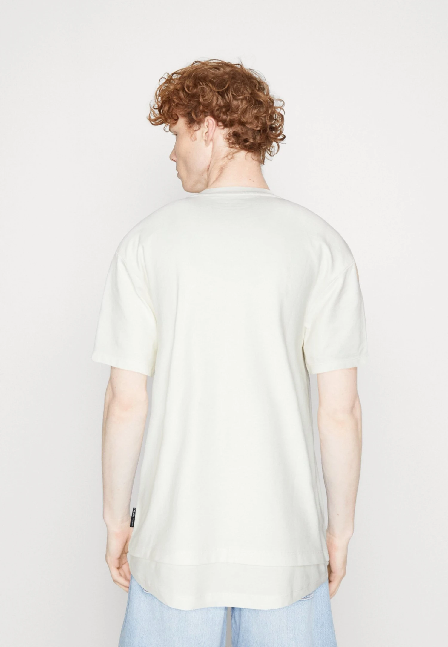 TOM TAILOR Denim T-Shirt BasicWool White Uomo T-shirt E Polo TO722O1AO-A11 5 TOM TAILOR Denim T-Shirt BasicWool White Uomo T-shirt E Polo TO722O1AO-A11 - immagine 3