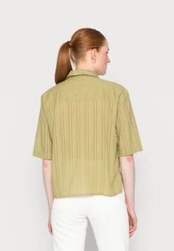 Tom Tailor Blouse Tonal Stripe MixCamicettaModerate Olive Donna Camicie E Bluse TO221E103-N11 -Tom Tailor 042d4650dc2c4438951698410cc3f9ec