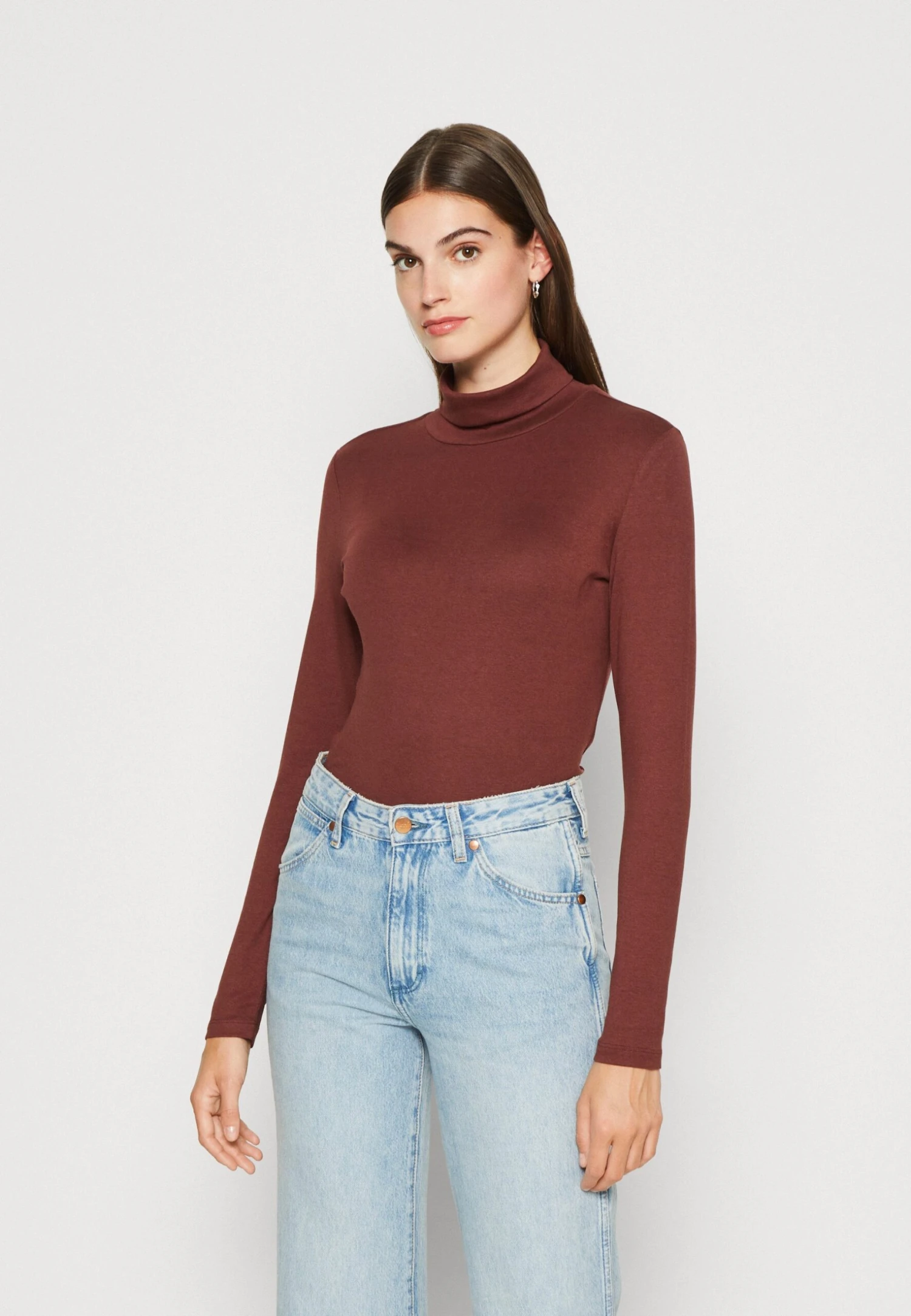 Tom Tailor RollneckMaglietta A Manica LungaRaisin Donna T-shirt E Top TO221D1I0-G11 3 Tom Tailor RollneckMaglietta A Manica LungaRaisin Donna T-shirt E Top TO221D1I0-G11