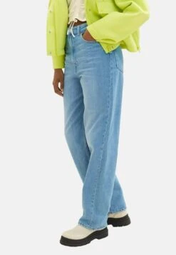 TOM TAILOR Denim Baggy Wide LegJeans A SigarettaLight Stone Bright Blue Denim Donna Jeans TO721N0B6-K11 -Tom Tailor 06372393edce4f38ad2ac8be6ebd3df2
