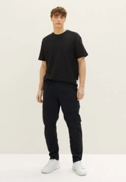 TOM TAILOR Denim Pantaloni CargoBlack Uomo Pantaloni TO722E07C-Q11 -Tom Tailor 06b7c9bd27f141e2984e1c337368a892