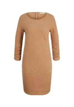 TOM TAILOR Denim Kurzes Mit Struktur TubinoCinnamon Brown Donna Vestiti TO721C0GP-O11