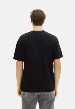 TOM TAILOR Denim Mit PrintT-Shirt Con StampaBlack Uomo T-shirt E Polo TO722O1AW-Q11 -Tom Tailor 0763a5c3ff8e4fae841eea20251a16d1