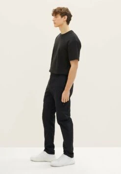 TOM TAILOR Denim Pantaloni CargoBlack Uomo Pantaloni TO722E07C-Q11 -Tom Tailor 07beb067d75a42d1bcc0fc217889c085