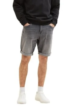 Tom Tailor JoshShorts Di JeansUsed Mid Stone Grey Denim Uomo Jeans TO222F0FT-C11 -Tom Tailor 07e447c696dd44ba8ec334f3e92a8dcc