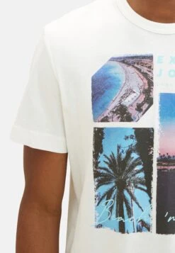 Tom Tailor KurzarmT-Shirt Con StampaWeiß Uomo T-shirt E Polo TO222O1BT-A11 -Tom Tailor 0897f099a77146a6a2dad38072c899ed