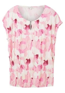 Tom Tailor Mit RaffungCamicettaPink Shapes Design Donna Camicie E Bluse TO221E169-J12 -Tom Tailor 08d3d51a02be42a39dd75bb7d05db7f4