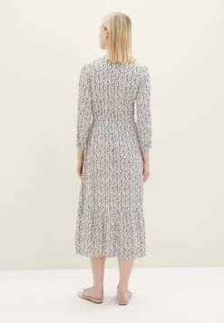 Tom Tailor Gemustertes Mit VolantsVestito EstivoGrey Floral Design Donna Vestiti TO221C0RK-C11 -Tom Tailor 09bf7ab13871413c8c318588e4a97795