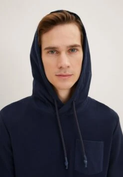 Tom Tailor Mit Struktur Felpa Con CappuccioSky Captain Blue Uomo T-shirt E Polo TO222O19L-K11 -Tom Tailor 0a940e36391846e29a0eae8ccba1828d