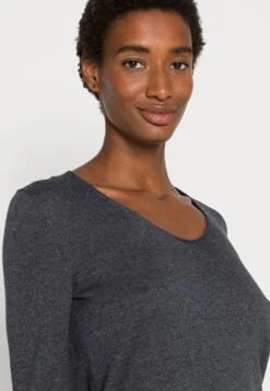 Tom Tailor Basic V NeckMaglioneEvident Anthracite Donna Maglieria TO221I0GG-Q13 -Tom Tailor 0a9fa0db557e4413a445321fc13b13e7