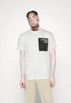 TOM TAILOR Denim Chest T-Shirt Con StampaWhite Uomo T-shirt E Polo TO722O19K-A11