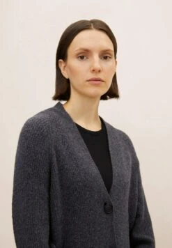 Tom Tailor BasicCardiganEvident Anthracite Melange Donna Maglieria TO221I0S1-C11 -Tom Tailor 0be29db7d7ae4ecbb755fd6f4b8a3baf