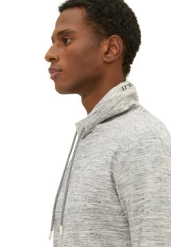 Tom Tailor Langarm Mit SnoodFelpaVintage Beige Navy Inject Uomo Maglieria E Felpe TO222S0GR-B12 -Tom Tailor 0c8e976939fd41548a4c763f9c59beb4