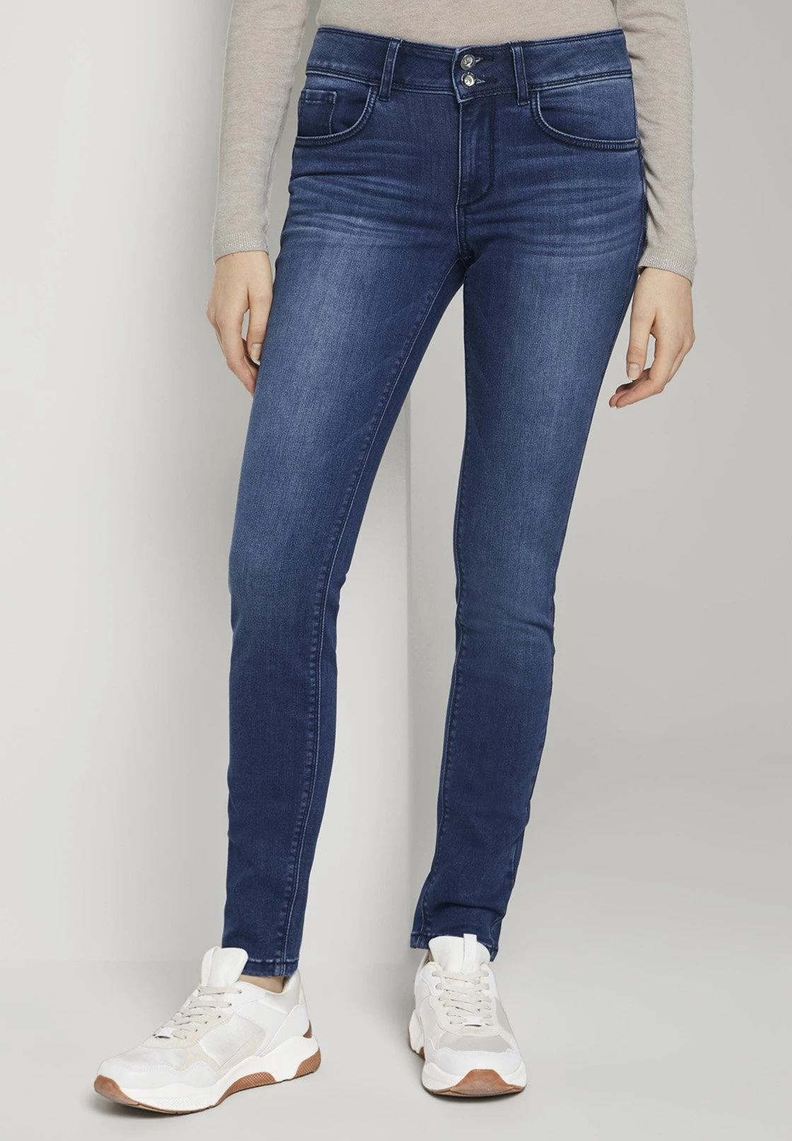 Tom Tailor Alexa Jeans Skinny FitDark Stone Wash Denim Donna Jeans TO221N0AY-K11 3 Tom Tailor Alexa Jeans Skinny FitDark Stone Wash Denim Donna Jeans TO221N0AY-K11