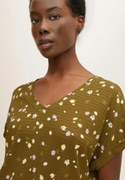 Tom Tailor T-Shirt Con StampaOlive Small Floral Design Donna T-shirt E Top TO221E11N-N11 -Tom Tailor 0d7dcd658aaf444e9ad21059aac98b63