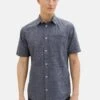 Tom Tailor Kurzarm Mit StrukturCamiciaNavy White Fil A Fil Dobby Uomo Camicie TO222D106-K11 -Tom Tailor 0eb26f6b64f64668906e03bbbdfe7163