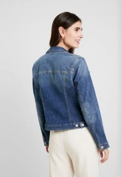 Tom Tailor Authentic JacketGiacca Di JeansUsed Dark Stone Blue Denim Donna Giacche E Blazer TO221G08R-K12 -Tom Tailor 0f725c40afeb463c87953f3907828050