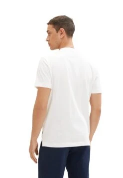 Tom Tailor Mit Aufgesetzter TascheT-Shirt BasicWeiß Uomo T-shirt E Polo TO222O1BL-A11 -Tom Tailor 0ffc99e560304e93b763263aa5fd24d7