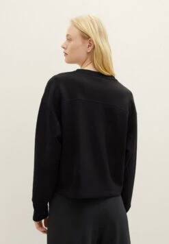 TOM TAILOR Denim Basic FelpaDeep Black Donna Felpe TO721J0D9-Q11 -Tom Tailor 100b6a0d206f45a8be961c1e6e7ba8d8