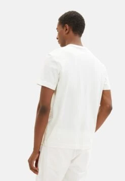 Tom Tailor KurzarmT-Shirt Con StampaWeiß Uomo T-shirt E Polo TO222O1BT-A11 -Tom Tailor 10403045c271498ea6f44561de6b06b4