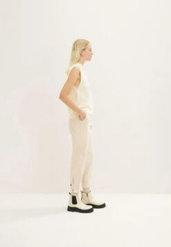 Tom Tailor Loose FitPantaloniSoft Buttercream Donna Pantaloni TO221A0I1-B11 -Tom Tailor 107752aefe824441b13937ced6bdbae3