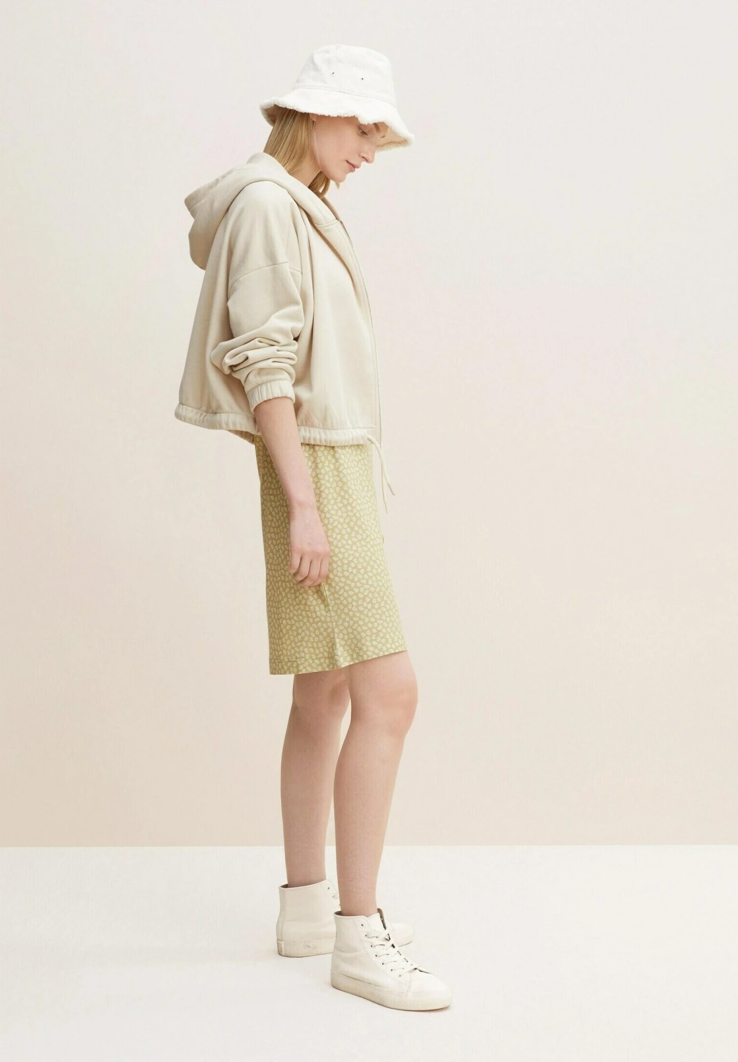 Tom Tailor Vestito Di MaglinaGreen Small Leaf Design Donna Vestiti TO221C0O0-M11 5 Tom Tailor Vestito Di MaglinaGreen Small Leaf Design Donna Vestiti TO221C0O0-M11 - immagine 3