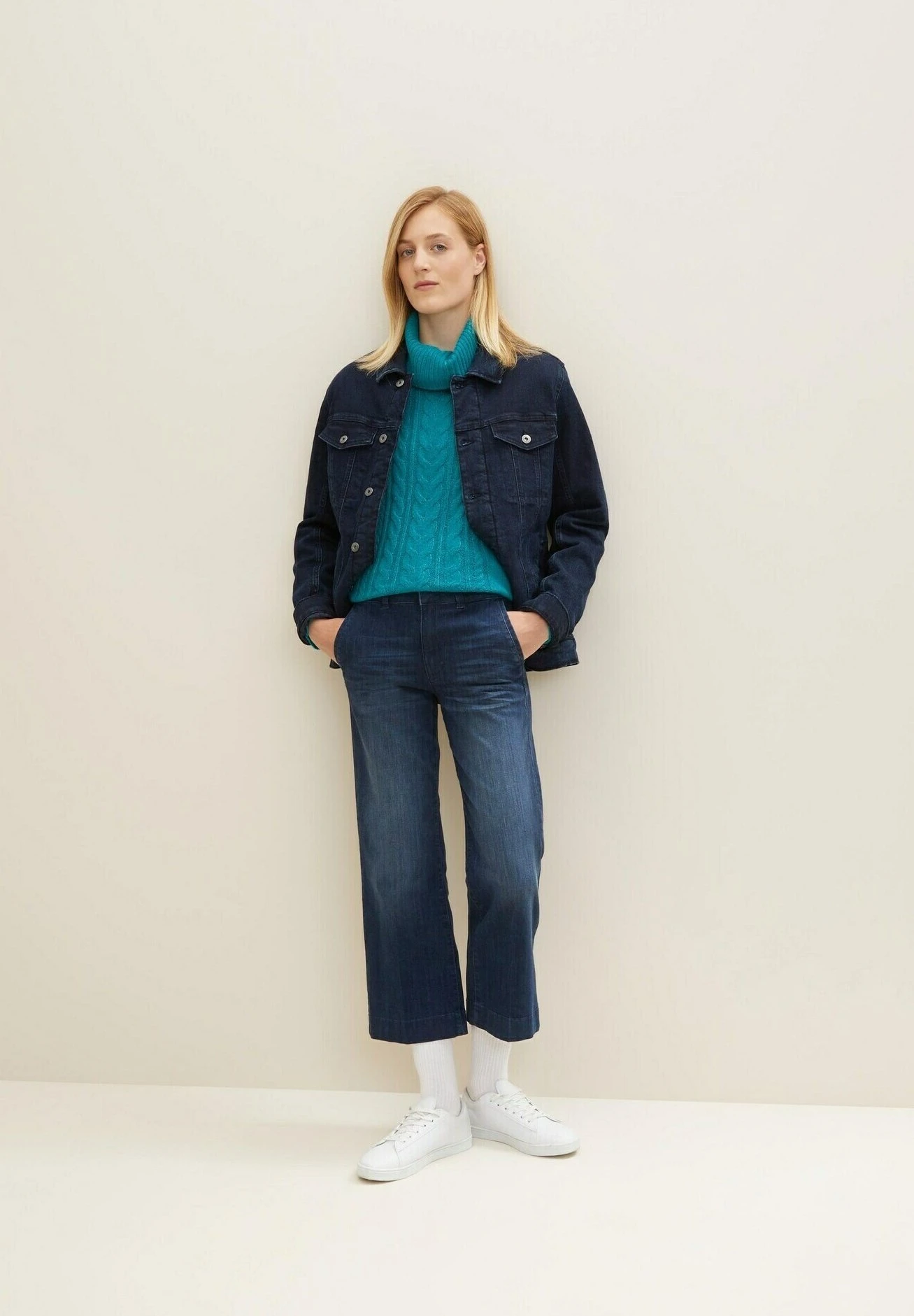 Tom Tailor MaglioneTeal Blue Melange Donna Maglieria TO221I0SK-P11 4 Tom Tailor MaglioneTeal Blue Melange Donna Maglieria TO221I0SK-P11 - immagine 2