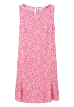 Tom Tailor Volant - Vestito Estivo - Pink Geo Design -Tom Tailor 114cd29aed724ae69aab80adf7f88ada