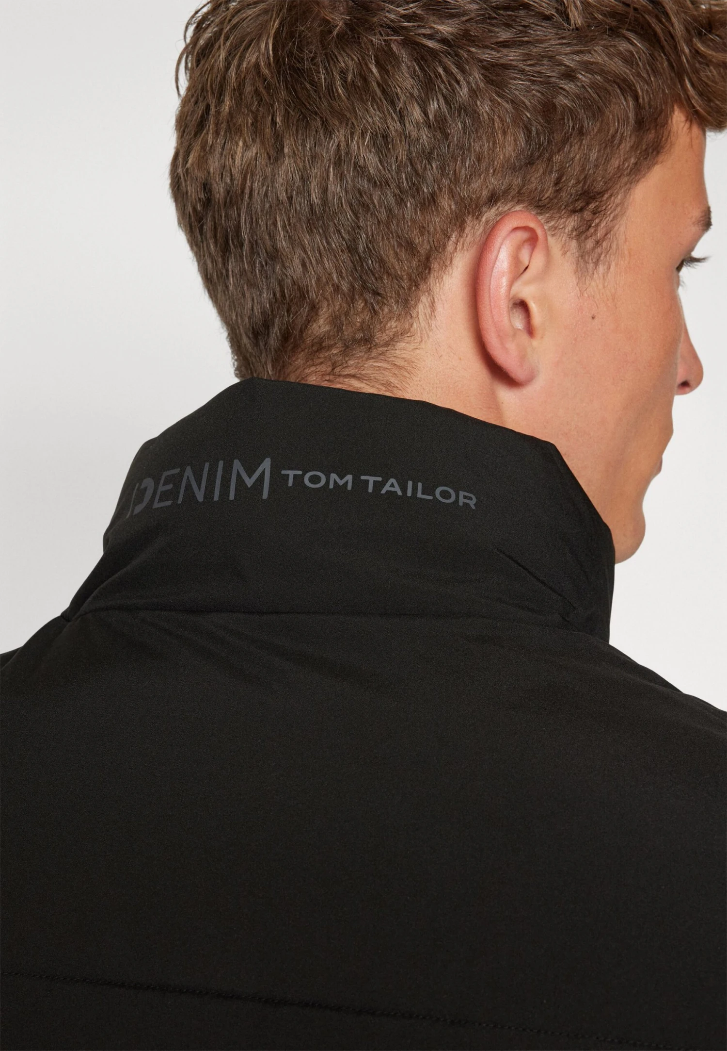 TOM TAILOR Denim Padded JacketGiacca InvernaleBlack Uomo Giacche TO722T080-Q11 8 TOM TAILOR Denim Padded JacketGiacca InvernaleBlack Uomo Giacche TO722T080-Q11 - immagine 6