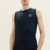 Tom Tailor Basic TankTopSky Captain Blue Uomo T-shirt E Polo TO222O1BA-K11 -Tom Tailor 1254d3a3457f4069898ff15e9eb46267