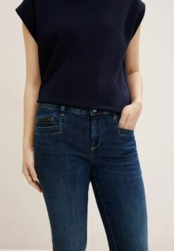 Tom Tailor Alexa Jeans Slim Fit Dark Blue Denim Donna Jeans TO221N0F0-K11 -Tom Tailor 1262e9ab1e214ce886f8173fea22f566