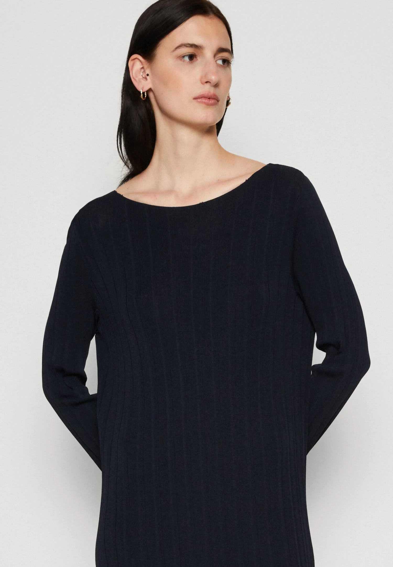 Tom Tailor Dress PlisseeAbito In MagliaSky Captain Blue Donna Vestiti TO221C0Q2-Q11 6 Tom Tailor Dress PlisseeAbito In MagliaSky Captain Blue Donna Vestiti TO221C0Q2-Q11 - immagine 4