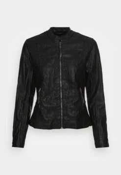 Tom Tailor Faux Leather JacketGiacca Di PelleDeep Black Donna Giacche E Blazer TO221G0AW-Q11 10 Tom Tailor Faux Leather JacketGiacca Di PelleDeep Black Donna Giacche E Blazer TO221G0AW-Q11 -Tom Tailor 1430ee9d574d4ba1a7dde0498e489168