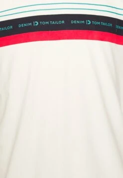 TOM TAILOR Denim PrintedT-Shirt Con StampaWool White Uomo T-shirt E Polo TO722O19J-A11 -Tom Tailor 14f36955850f449ebf2a06a1978d6ba1