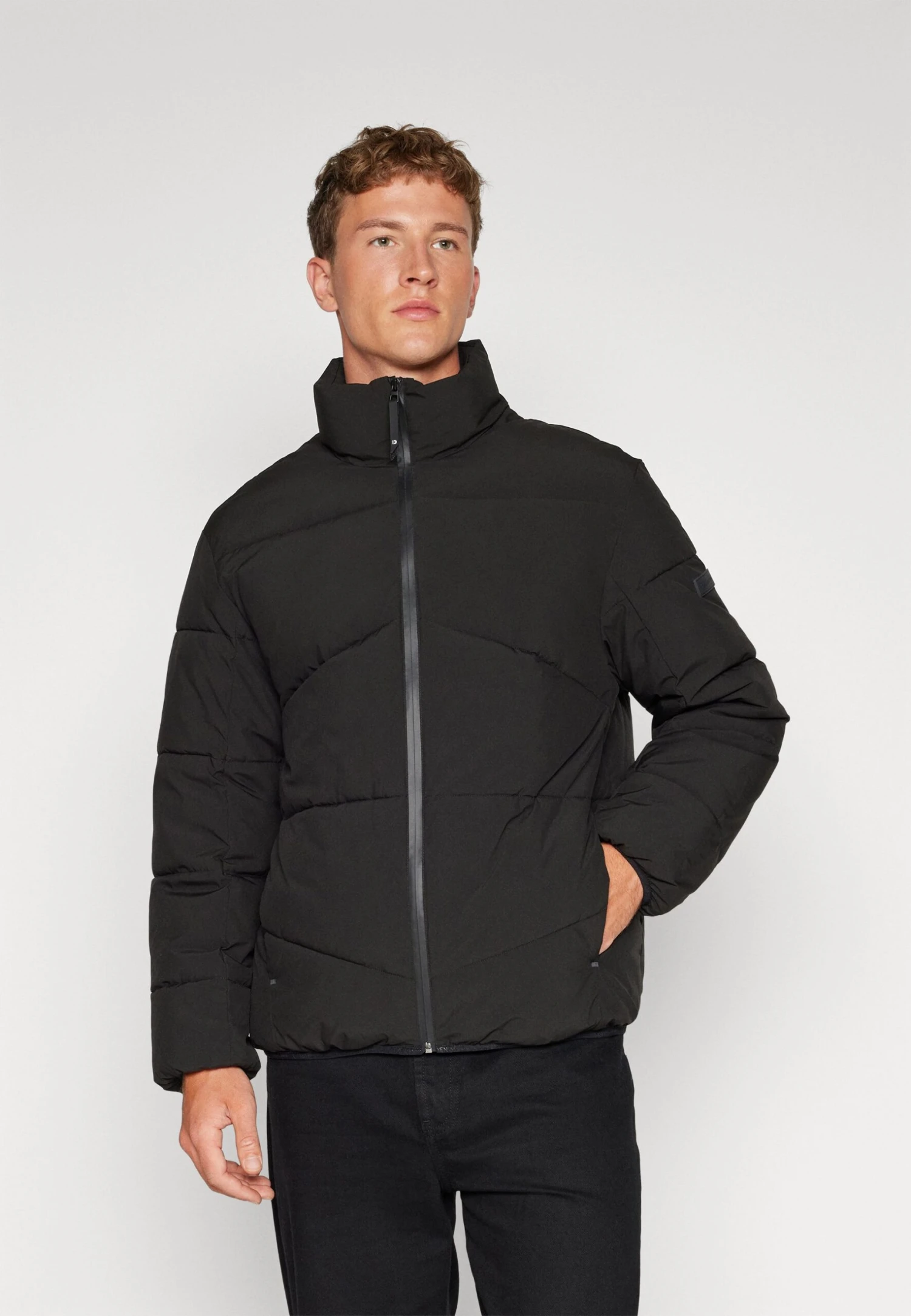 TOM TAILOR Denim Padded JacketGiacca InvernaleBlack Uomo Giacche TO722T080-Q11 3 TOM TAILOR Denim Padded JacketGiacca InvernaleBlack Uomo Giacche TO722T080-Q11