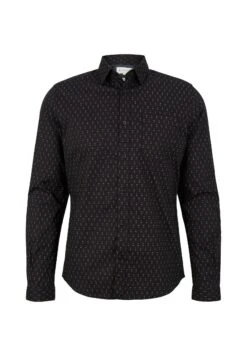 Tom Tailor Mit Allover-Print CamiciaBlack Geometric Design Uomo Camicie TO222D0XM-Q11 -Tom Tailor 15e94b6b0f6b472cba5ca248bac233ec