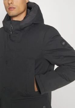 Tom Tailor Padded JacketParkaBlack Uomo Cappotti TO222T0DV-Q11 -Tom Tailor 160c846828f44cc3bc4b8cc0c27711b8