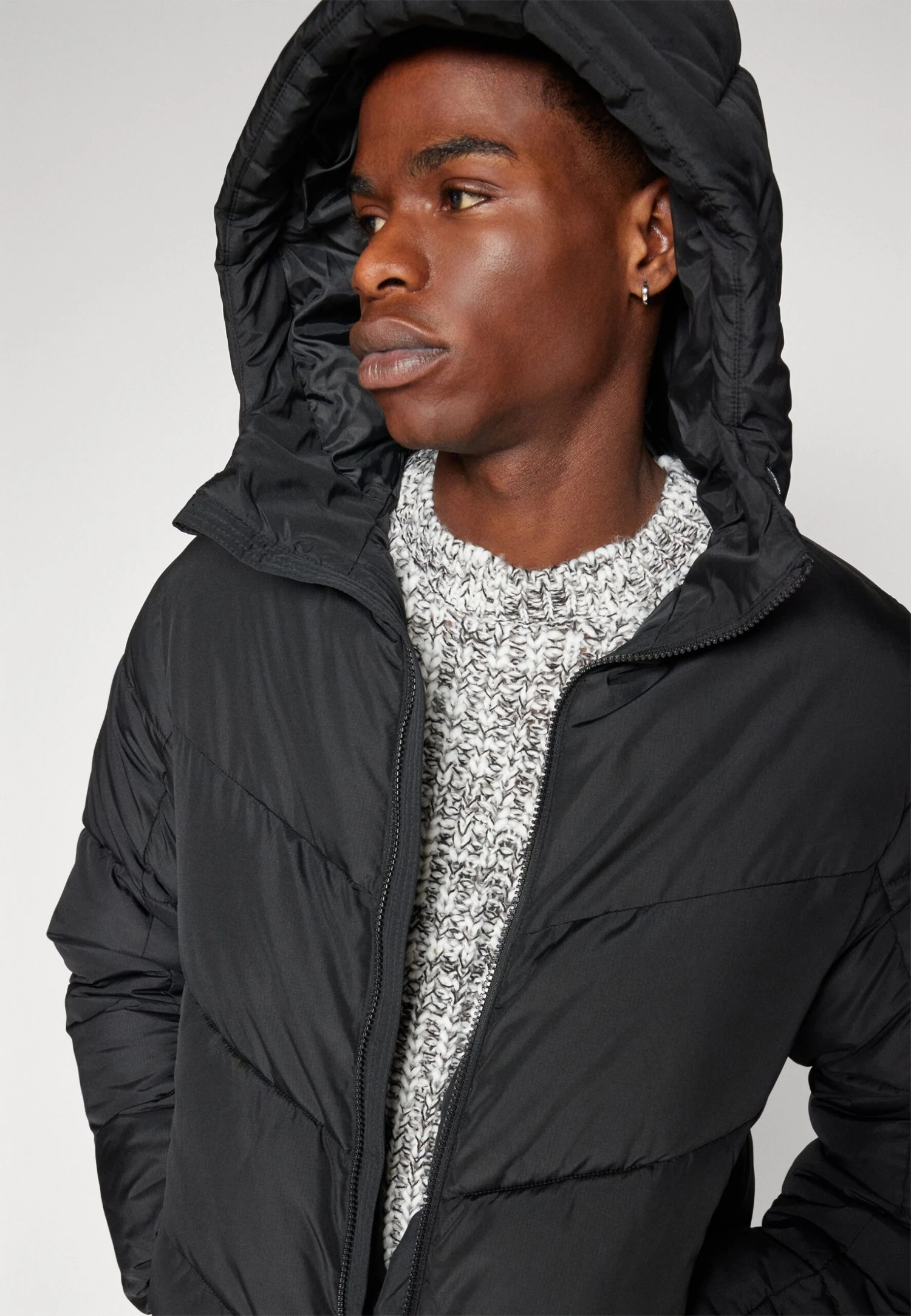 TOM TAILOR Denim Padded JacketCappotto InvernaleBlack Uomo Cappotti TO722T07V-Q11 6 TOM TAILOR Denim Padded JacketCappotto InvernaleBlack Uomo Cappotti TO722T07V-Q11 - immagine 4