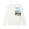 Tom Tailor Mit Print Maglietta A Manica LungaWhisper White Bambini T-shirt & Top TO224G0UG-A11