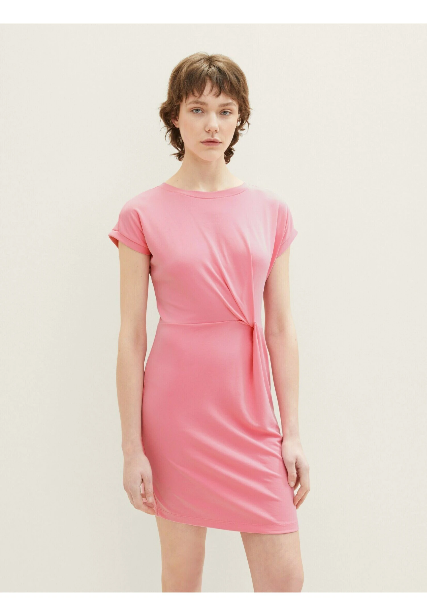 TOM TAILOR Denim Vestito Di MaglinaFresh Pink Donna Vestiti TO721C0HI-J11 3 TOM TAILOR Denim Vestito Di MaglinaFresh Pink Donna Vestiti TO721C0HI-J11