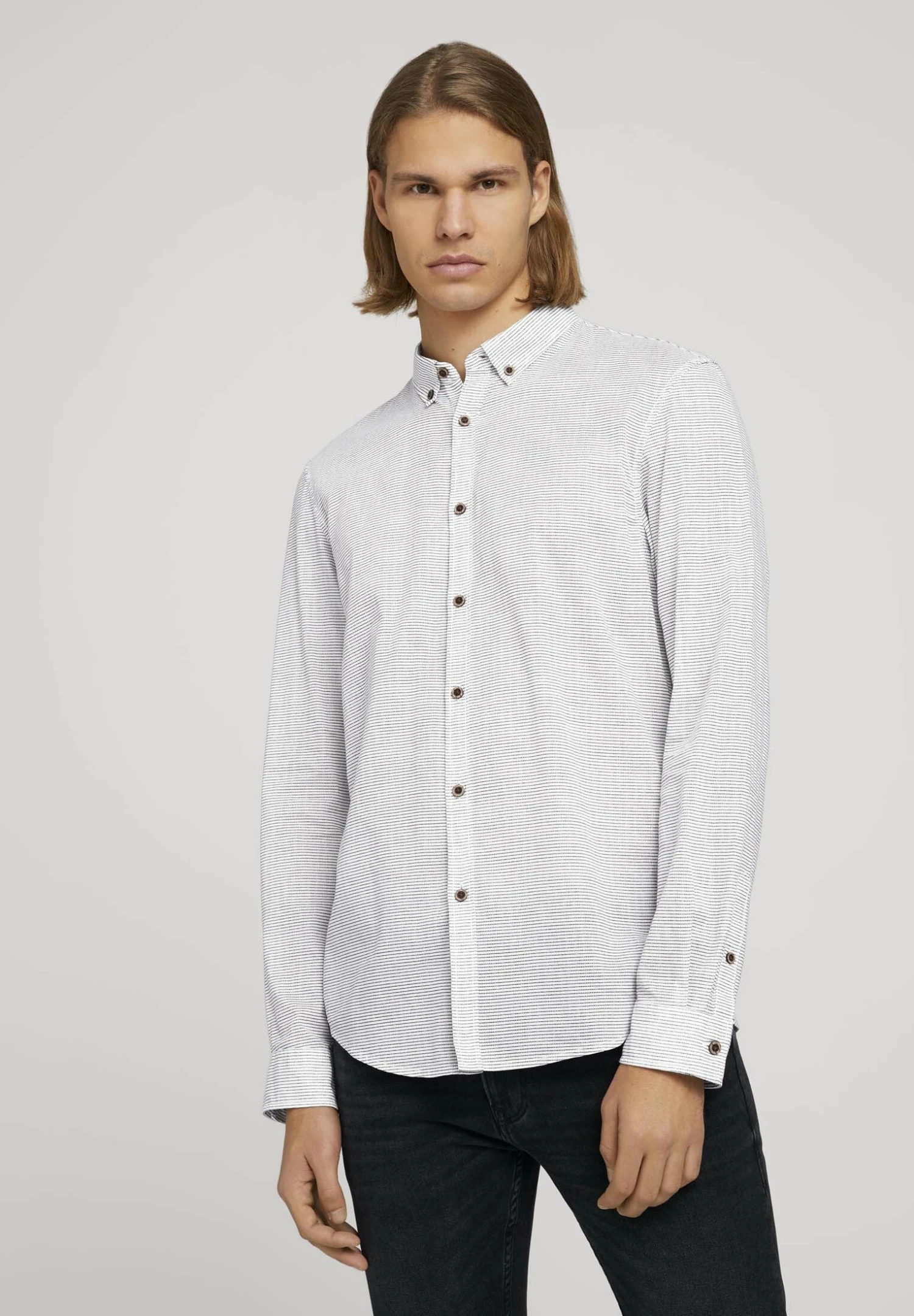 TOM TAILOR Denim Light Shirt - Camicia - White 3 TOM TAILOR Denim Light Shirt - Camicia - White
