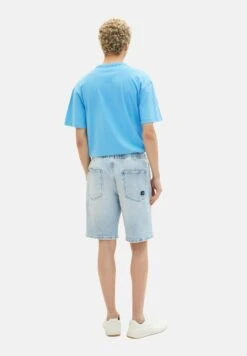 TOM TAILOR Denim Mit Elastischem BundShorts Di JeansUsed Light Stone Blue Denim Uomo Jeans TO722F0A0-K12 -Tom Tailor 188578249d37477b8d46b2cd9a893442